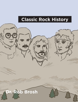 Paperback Classic Rock History Book
