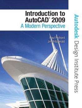 Paperback Introduction to AutoCAD 2009: A Modern Perspective [With CDROM] Book
