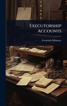 Hardcover Executorship Accounts Book