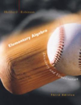 Hardcover Text: Volume of ...Hubbard-Elementary Algebra: Discovery and Visualization Book