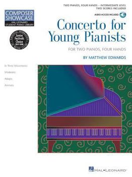 Misc. Concerto for Young Pianists - Hlspl Composer Showcase (Book/Online Audio) Book