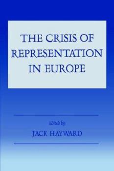 Paperback The Crisis of Representation in Europe Book