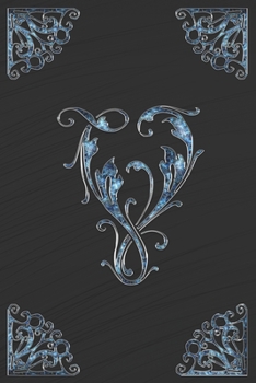 V: Letter ornament monogram initial Lined Notebook Journal Great Appreciation First, Middle or Last Name Gift 120 pages 6x9 inches