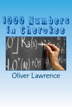 Paperback 1000 Numbers in Cherokee: A Starter Language Word List Book