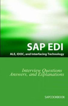 Paperback SAP ALE, IDOC, EDI, and Interfacing Technology Questions, Answers, and Explanations Book