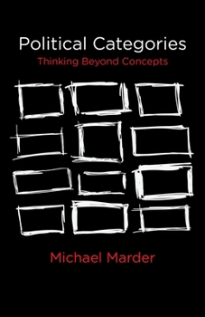 Paperback Political Categories: Thinking Beyond Concepts Book