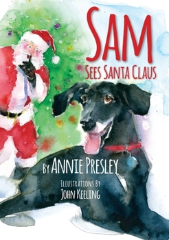 Hardcover Sam Sees Santa Claus Book