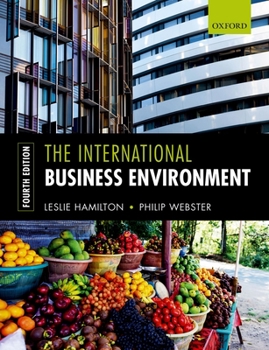 Paperback The International Business Environment 4e Book