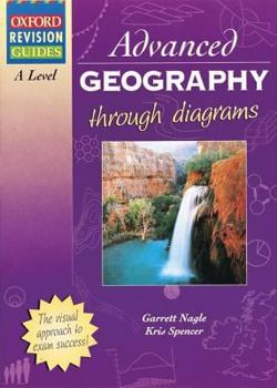 Paperback A-Level Advanced Geography Through Diagrams Book