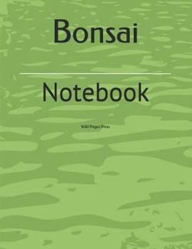 Paperback Bonsai: Notebook Book