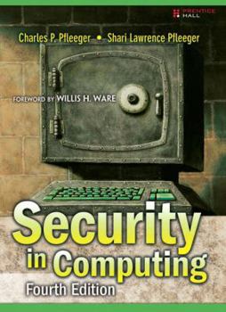 Hardcover Pfleeger: SEC Computing _c4 Book