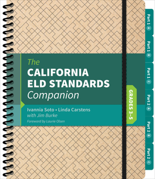 Spiral-bound The California Eld Standards Companion, Grades 3-5 Book