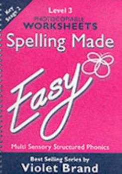 Paperback Spelling Made Easy Level 3 Worksheets Book