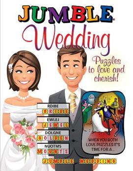 Paperback Jumble Wedding: Puzzles to Love and Cherish! Book