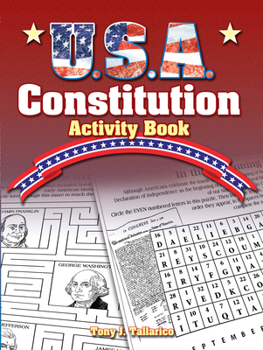 Paperback U.S.A. Constitution Activity Book