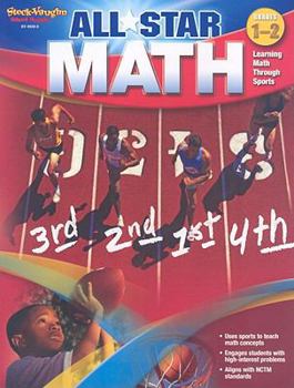Paperback All-Star Math, Grades 1-2: Learning Math Through Sports Book