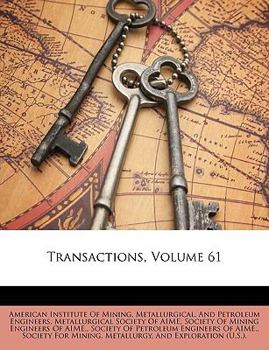 Paperback Transactions, Volume 61 Book
