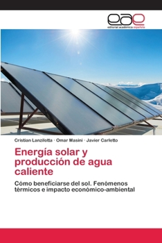 Paperback Energía solar y producción de agua caliente [Spanish] Book