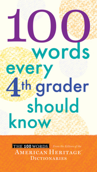 Paperback 100 Words Every 4th Grader Should Know Book