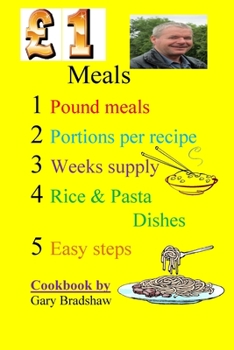 Paperback £1 Meals Cookbook: Easy to make cheap meals, Book