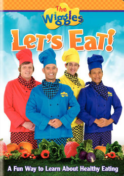 DVD The Wiggles: Let's Eat! Book