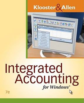 Paperback Integrated Accounting for Windows (with Integrated Accounting Software CD-Rom) [With CDROM] Book