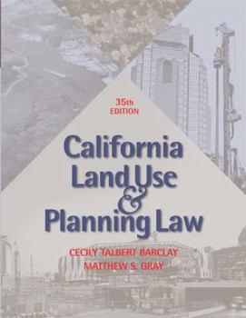 Paperback CURTIN'S CALIFORNIA LAND USE+PLANNING.. Book
