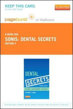 Printed Access Code Dental Secrets - Elsevier eBook on Vitalsource (Retail Access Card) Book