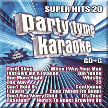 Music - CD Party Tyme Karaoke - Super Hits 20 (16-song CD+G) Book