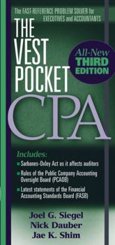 Paperback The Vest Pocket CPA Book