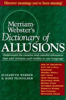 Paperback Merriam-Webster's Dictionary of Allusions Book
