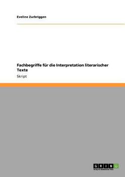 Paperback Fachbegriffe für die Interpretation literarischer Texte [German] Book
