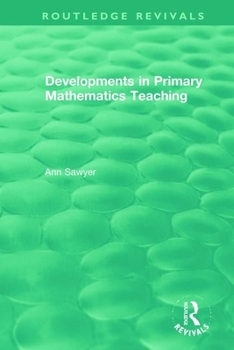Paperback Developments in Primary Mathematics Teaching Book
