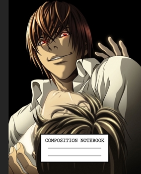 Paperback Notebook: Anime Death Note Soft Glossy Cover Graph Paper Pages Book 7.5 x 9.25 Inches 110 Pages Book