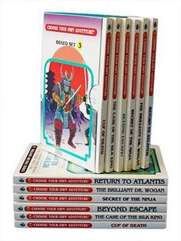 Cup of Death / The Case of the Silk King / Beyond Escape! / Secret of the Ninja / The Brilliant Dr. Wogan / Return to Atlantis (Choose Your Own Adventure 13-18) (Box Set 3) - Book  of the Choose Your Own Adventure Chooseco