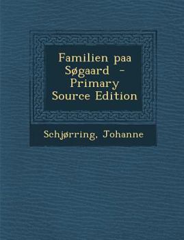 Paperback Familien Paa Sogaard [Danish] Book