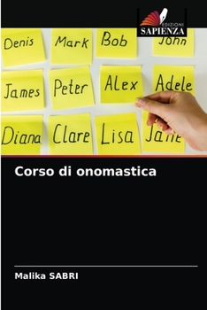Paperback Corso di onomastica [Italian] Book