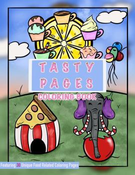 Paperback Tasty Pages Coloring Book