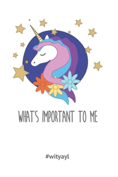 Paperback What's Important to Me - Teen Notebook Book