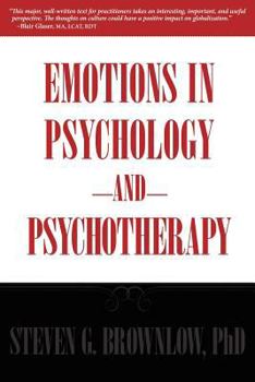 Paperback Emotions in Psychology and Psychotherapy Book
