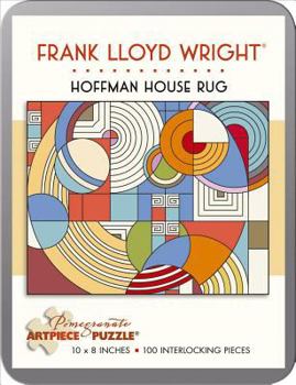 Misc. Supplies Frank Lloyd Wright/Hoffman Rug 100 Piece Tin Puzzle Book