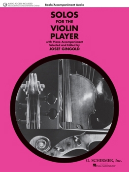 Paperback Solos for the Violin Player - Violin and Piano Book/Online Audio Book