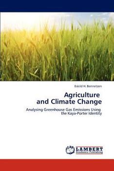 Paperback Agriculture and Climate Change Book