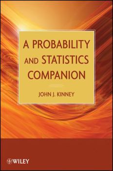 Paperback A Probability and Statistics Companion Book