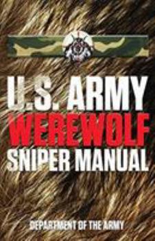 Paperback U.S. Army Werewolf Sniper Manual Book