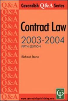Paperback Contract Law Q&A 2003-2004 (Questions and Answers) Book