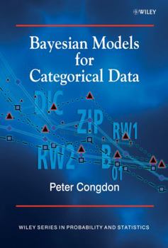 Hardcover Bayesian Models for Categorical Data Book