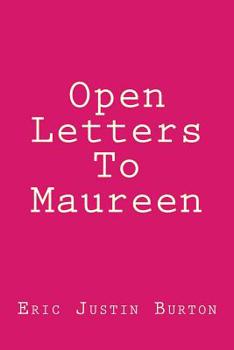 Paperback Open Letters To Maureen Book