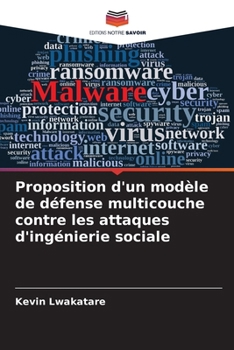 Paperback Proposition d'un modèle de défense multicouche contre les attaques d'ingénierie sociale [French] Book