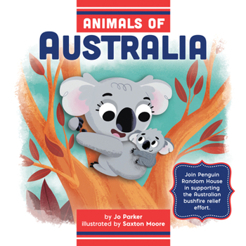 Board book Animals of Australia Book